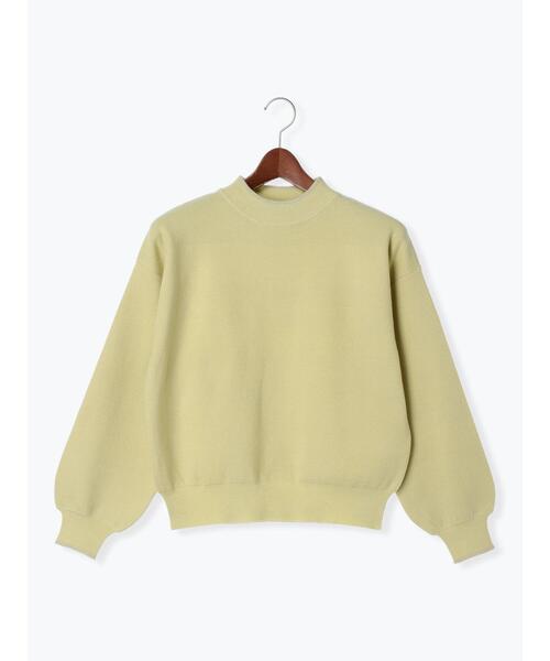 Te chichi TERRASSE(テチチテラス)の「ラメラインハイネックニット(ニット/セーター・レディース・イエロー/ブルー/オフホワイト/ベージュ/ブラック・F)」の8枚目の写真