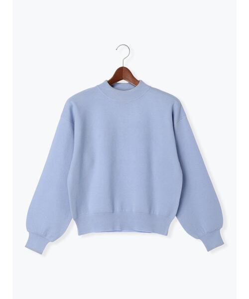 Te chichi TERRASSE(テチチテラス)の「ラメラインハイネックニット(ニット/セーター・レディース・イエロー/ブルー/オフホワイト/ベージュ/ブラック・F)」の9枚目の写真