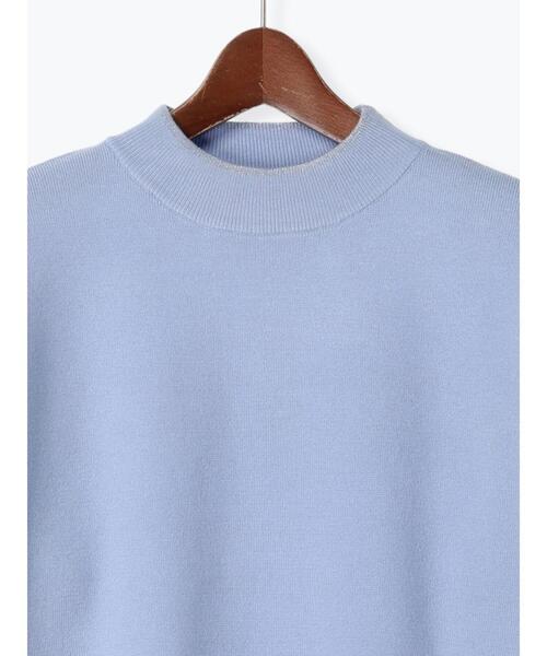 Te chichi TERRASSE(テチチテラス)の「ラメラインハイネックニット(ニット/セーター・レディース・イエロー/ブルー/オフホワイト/ベージュ/ブラック・F)」の11枚目の写真