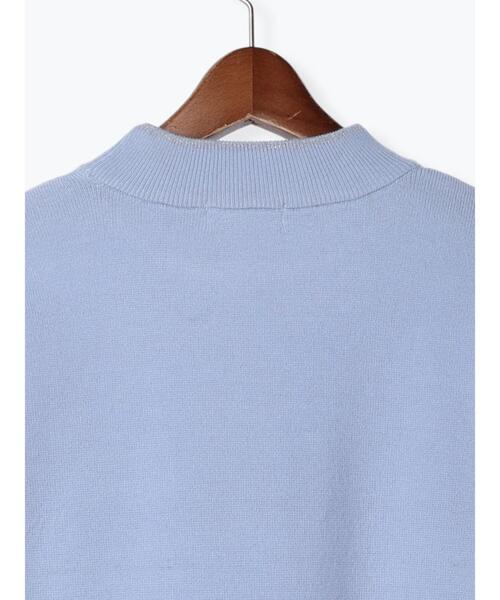 Te chichi TERRASSE(テチチテラス)の「ラメラインハイネックニット(ニット/セーター・レディース・イエロー/ブルー/オフホワイト/ベージュ/ブラック・F)」の14枚目の写真