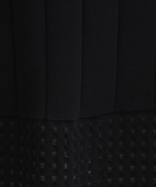 INDIVI（インディヴィ）の「◆【洗える／裾シアー】スクエアシアーニットスカート（スカート・レディース・ブラック/ライトブルー/ナチュラル・05/36/38/03/13/15 /19）」の12枚目の写真