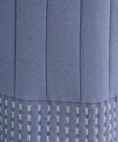 INDIVI（インディヴィ）の「◆【洗える／裾シアー】スクエアシアーニットスカート（スカート・レディース・ブラック/ライトブルー/ナチュラル・05/36/38/03/13/15 /19）」の10枚目の写真