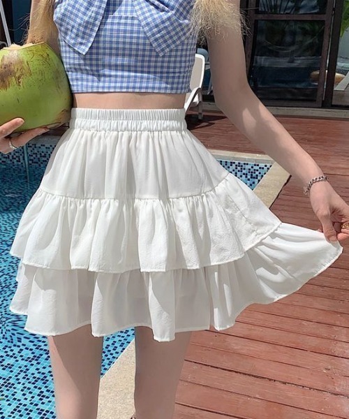 morphose レイヤードフリルスカート morphose レイヤードフリルスカート 8color 】シアーフリルレイヤード