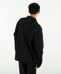 Y-3 ワイスリー IV5657 SS PKT SHIRT 半袖 ワークシャツ Y-3（ワイスリー）の「SS PKT SHIRT（シャツ/ブラウス）」 - WEAR
