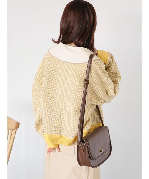 ehka sopo（エヘカソポ）の「パイピングビッグ襟ブラウス（シャツ/ブラウス・レディース・キナリ/オフホワイト・F）」の20枚目の写真