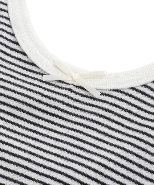 apres les cours（アプレレクール）の「深あきインナータンクトップ_一部WEB限定カラー（インナーウェア/肌着・キッズ・ベージュ/オフホワイト/アイボリー/ブラック/その他3/キナリ/ラベンダー・80/100/90/130/120/110）」の12枚目の写真