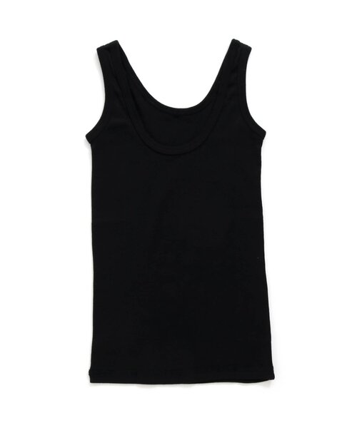 apres les cours（アプレレクール）の「深あきインナータンクトップ_一部WEB限定カラー（インナーウェア/肌着・キッズ・ベージュ/オフホワイト/アイボリー/ブラック/その他3/キナリ/ラベンダー・80/100/90/130/120/110）」の21枚目の写真