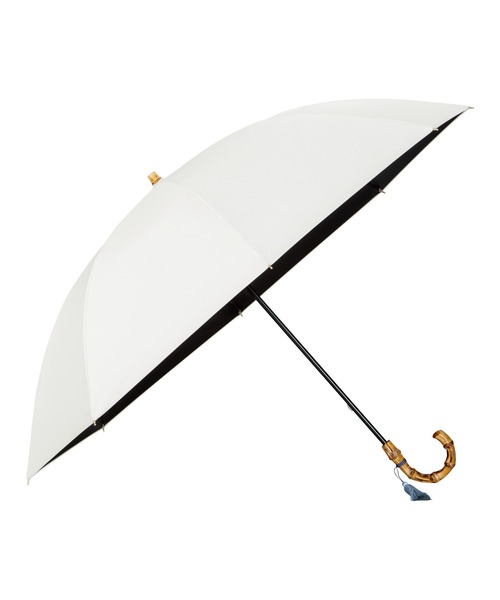 完全遮光100% 最強の日傘「UVO（ウーボ）」 60cm 無地タッセル（長傘）｜UVO（ウーボ）