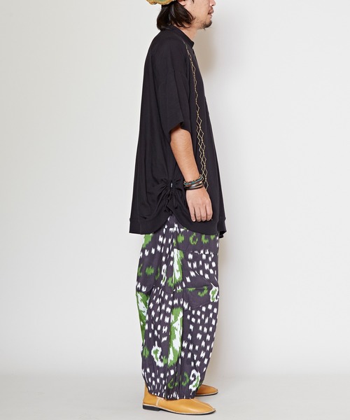 チャイハネ（チャイハネ）の「【チャイハネ】ギリシム変形MEN'Sトップス（その他トップス・メンズ・ベージュ/イエロー/ブラック/カーキ・FREE）」の7枚目の写真