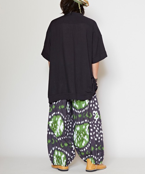 チャイハネ（チャイハネ）の「【チャイハネ】ギリシム変形MEN'Sトップス（その他トップス・メンズ・ベージュ/イエロー/ブラック/カーキ・FREE）」の8枚目の写真