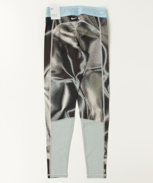 NIKE（ナイキ）の「ナイキ NIKE ナイキ NP 365 タイツ I2SP（タイツ/ストッキング・レディース・ブラック×グレー/オレンジ・L/M/S）」の3枚目の写真