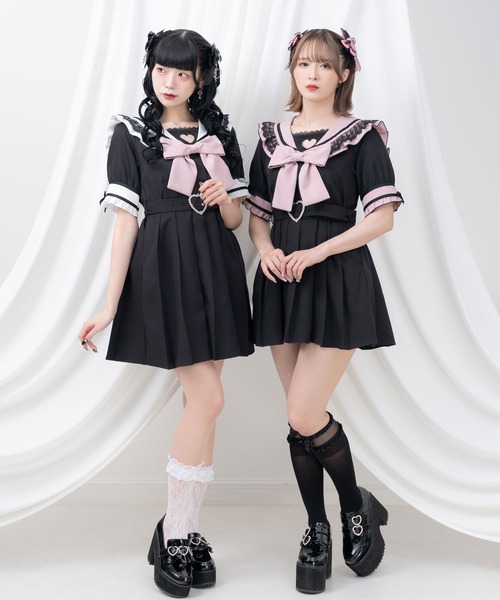 DearMyLove（ディアマイラブ）の「ハートくり抜きフリルセーラー