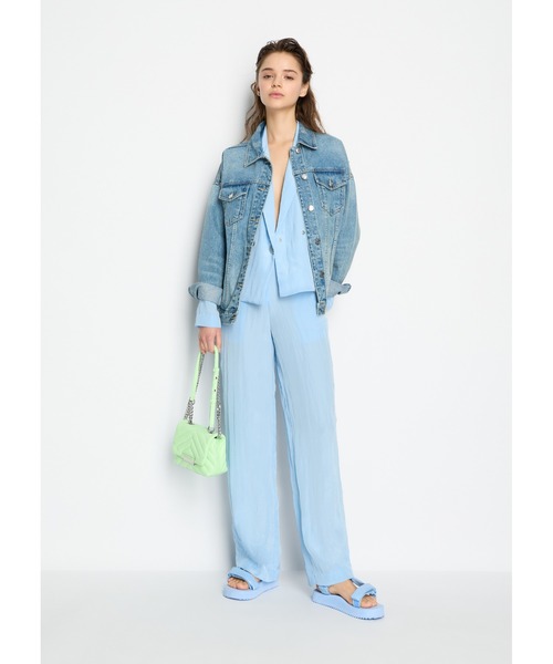 【A|X アルマーニ エクスチェンジ】＜オンライン限定＞ICON デニムジャケット（デニムジャケット）｜ARMANI EXCHANGE（アルマーニエクスチェンジ） inoshishi-teacher.com