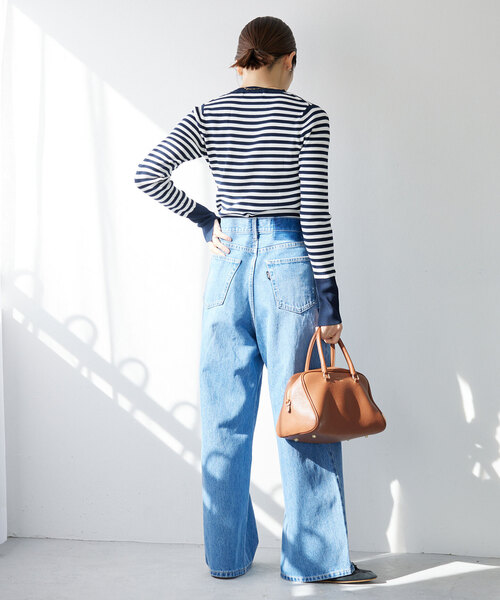 SLOBE IENA（スローブイエナ）の「Vis/NY 2×2リブニット（ニット