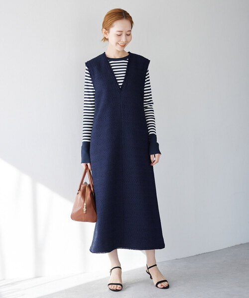 SLOBE IENA（スローブイエナ）の「Vis/NY 2×2リブニット（ニット