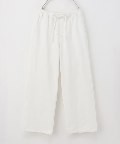 Honeys（ハニーズ）の「イージーパンツ（デニムパンツ・レディース・オフホワイト/ライトインディゴブルー/ライトブルー・LL/L/M/S）」の8枚目の写真