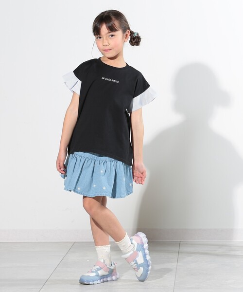 SHOO・LA・RUE(シューラルー)の「◆カラフル ハイテクスニーカー(スニーカー・キッズ・パープル系1/サックスブルー系4・90/80/20)」の9枚目の写真