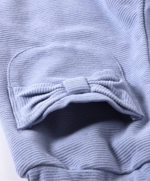apres les cours(アプレレクール)の「リボンポケットレギンス/7days Style pants(その他パンツ・キッズ・アイボリー/サックスブルー/チェック・80/90/100/110/120/130)」の9枚目の写真