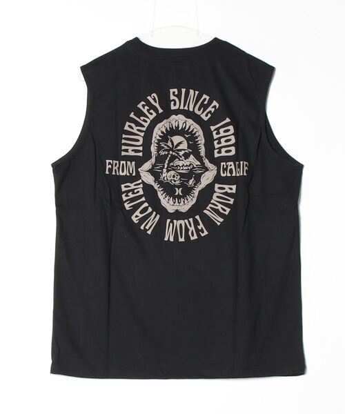 Hurley (ハーレー)の「Hurley/ハーレー タンクトップ バックプリント バンドマンカット 24MRSMSL08(タンクトップ・メンズ・ホワイト/ブラック/チャコールグレー・M/L)」の4枚目の写真