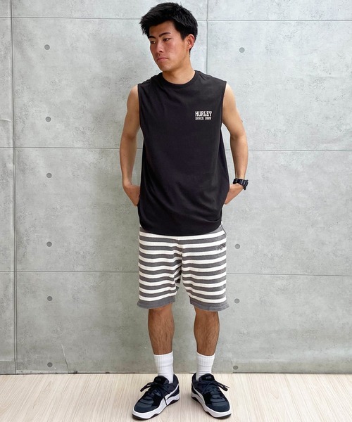 Hurley (ハーレー)の「Hurley/ハーレー タンクトップ バックプリント バンドマンカット 24MRSMSL08(タンクトップ・メンズ・ホワイト/ブラック/チャコールグレー・M/L)」の15枚目の写真