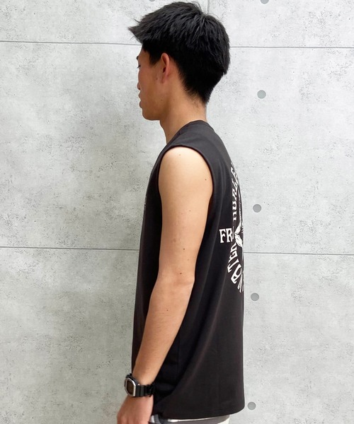 Hurley (ハーレー)の「Hurley/ハーレー タンクトップ バックプリント バンドマンカット 24MRSMSL08(タンクトップ・メンズ・ホワイト/ブラック/チャコールグレー・M/L)」の13枚目の写真