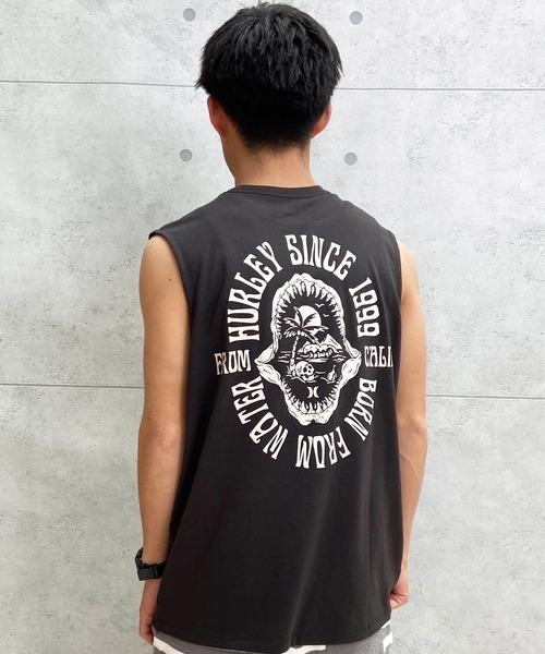 Hurley (ハーレー)の「Hurley/ハーレー タンクトップ バックプリント バンドマンカット 24MRSMSL08(タンクトップ・メンズ・ホワイト/ブラック/チャコールグレー・M/L)」の14枚目の写真