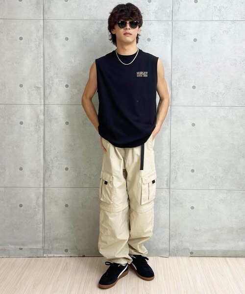 Hurley (ハーレー)の「Hurley/ハーレー タンクトップ バックプリント バンドマンカット 24MRSMSL08(タンクトップ・メンズ・ホワイト/ブラック/チャコールグレー・M/L)」の8枚目の写真