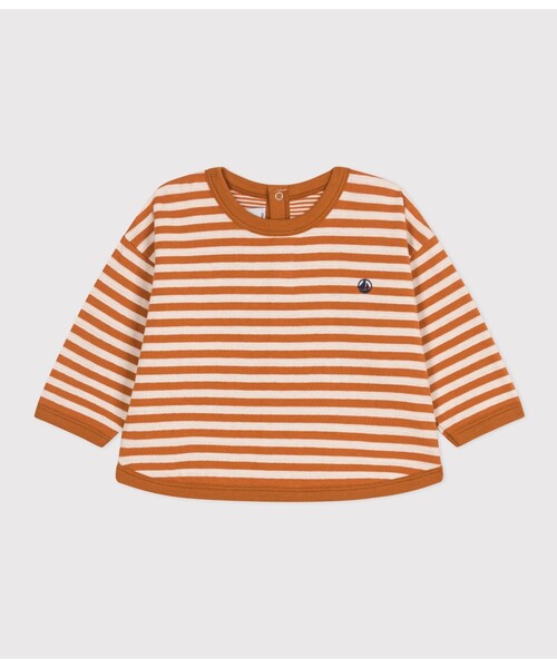 【セール】ミラレ長袖Ｔシャツ（Tシャツ/カットソー）｜PETIT BATEAU（プチバトー）