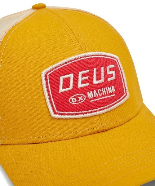 DEUS EX MACHINA(デウスエクスマキナ)の「PASSENGER TRUCKER(キャップ・メンズ・イエロー系その他/ブラック/オフホワイト・OS)」の7枚目の写真