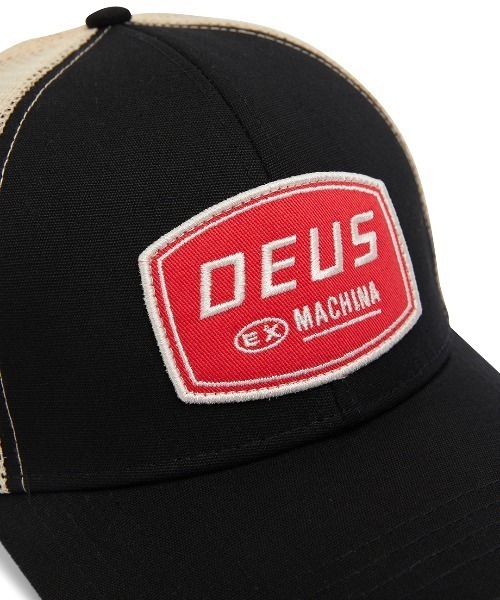 DEUS EX MACHINA(デウスエクスマキナ)の「PASSENGER TRUCKER(キャップ・メンズ・イエロー系その他/ブラック/オフホワイト・OS)」の5枚目の写真