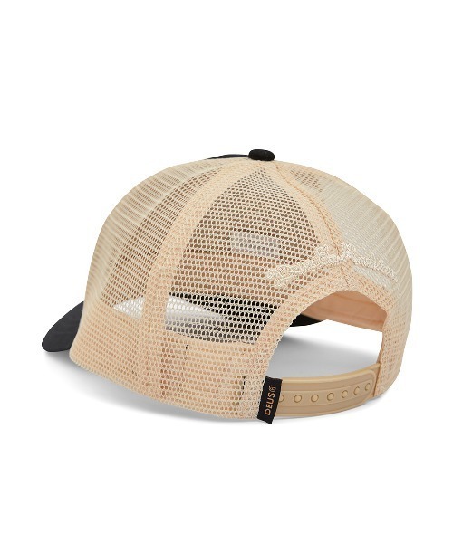 DEUS EX MACHINA(デウスエクスマキナ)の「PASSENGER TRUCKER(キャップ・メンズ・イエロー系その他/ブラック/オフホワイト・OS)」の4枚目の写真