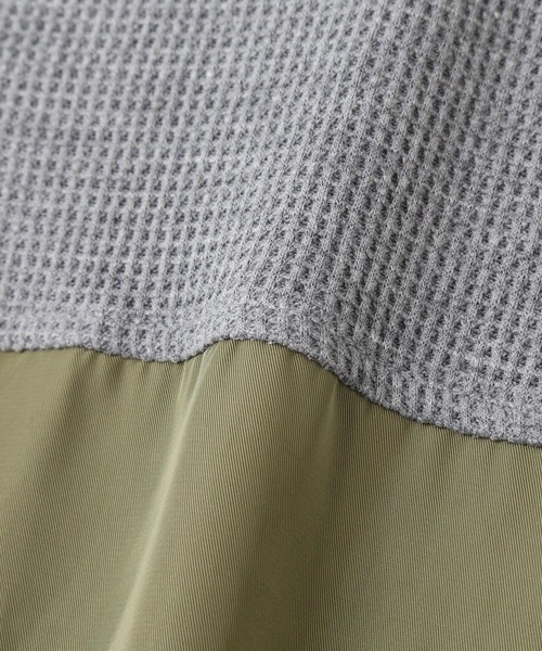 Risley（リズレー）の「Risley/リズレー/ドッキングノースリーブパーカー（パーカー・レディース・ブラック/グレー・F）」の9枚目の写真