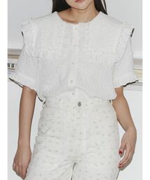 merry jenny | おはなビッグフリルカラーブラウス(シャツ/ブラウス)