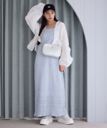 one after another NICE CLAUP | しぼしぼキャミワンピース(ワンピース)