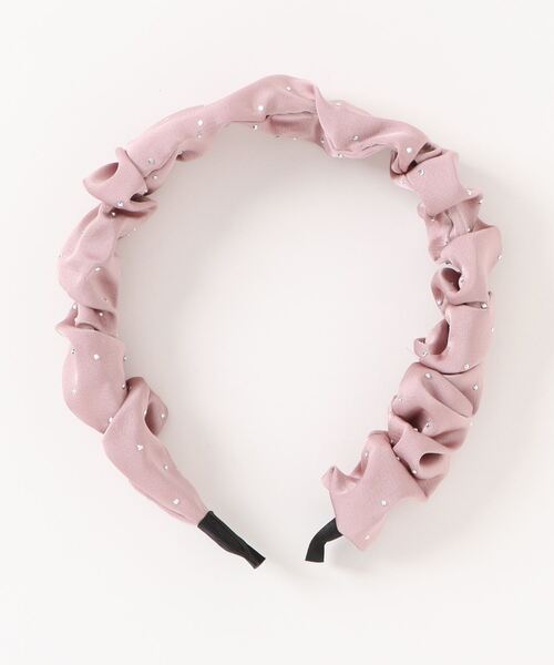 styiro（スタイロ）の「キラキラビジューサテンカチューシャ（カチューシャ・レディース・ベージュ/ホワイト/ブラック/ホワイト系その他/ピンク系その他/ブルー系その他/ブラック系その他・FREE）」の16枚目の写真