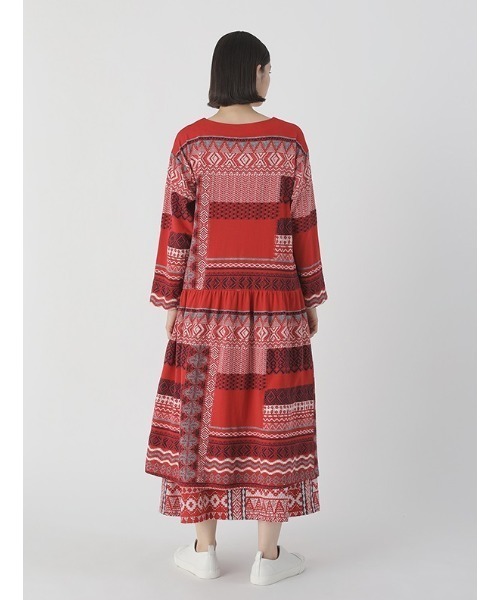 Plantationプランテーションワンピース プランテーション plantation 24AW レターモザイクJQ ワンピース