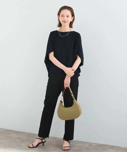 URBAN RESEARCH ROSSO WOMEN(アーバンリサーチ ロッソ)の「5分袖ドルマンプルオーバー(Tシャツ/カットソー・レディース・オフホワイト/グレー系その他/ベージュ系その他/ネイビー・FREE)」の19枚目の写真