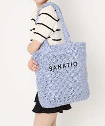雑材ロゴ刺繍トート