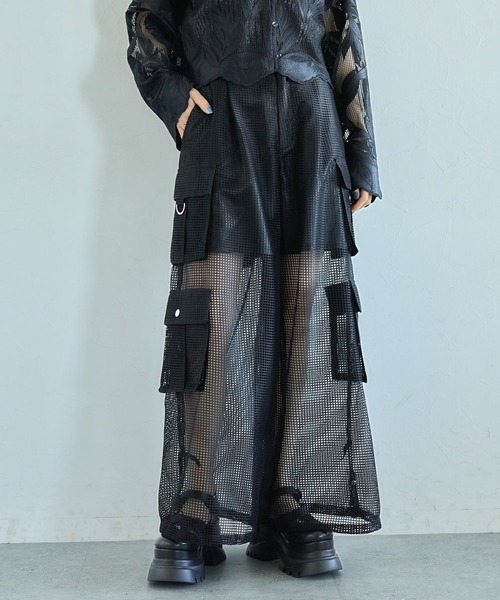 HARE（ハレ）の「2WAYメッシュダブルポケットカーゴパンツ(HARE