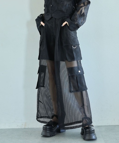 HARE（ハレ）の「2WAYメッシュダブルポケットカーゴパンツ(HARE