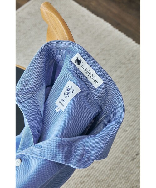 gim(ジム)の「<GIM>24s アメリカン シーアイランド コットン ポロシャツ -吸水速乾-(ポロシャツ・メンズ・ロイヤルブルー/ネイビー/ホワイト/ライム・L/M/S/XL)」の18枚目の写真