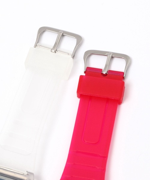 niko and...（ニコアンド）の「シリコンデジタルウォッチ（デジタル腕時計・レディース・ブラック/イエロー/クリア/レッド/グリーン・0）」の12枚目の写真