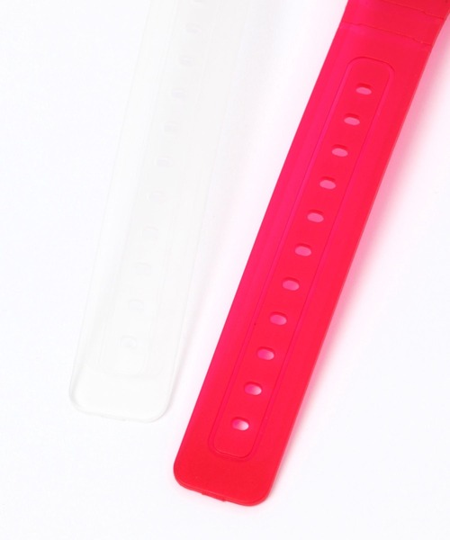 niko and...（ニコアンド）の「シリコンデジタルウォッチ（デジタル腕時計・レディース・ブラック/イエロー/クリア/レッド/グリーン・0）」の13枚目の写真