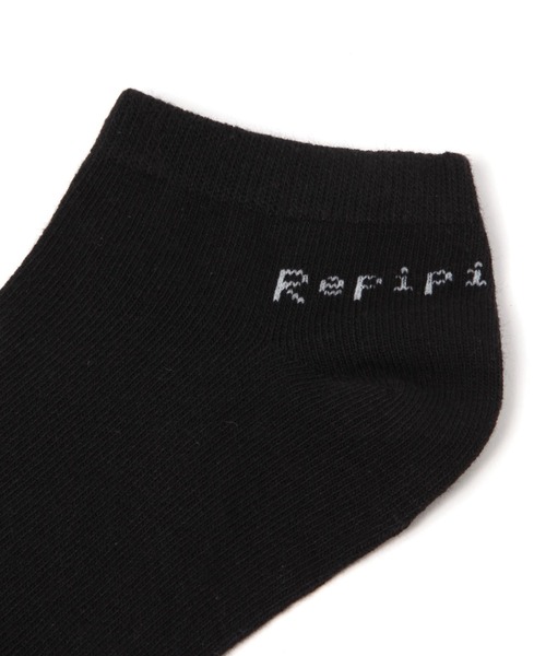 repipi armario(レピピ アルマリオ)の「RAバックロゴショートソックス(ソックス/靴下・キッズ・ラベンダー/ピンク/ブラック/ホワイト・FREE)」の7枚目の写真