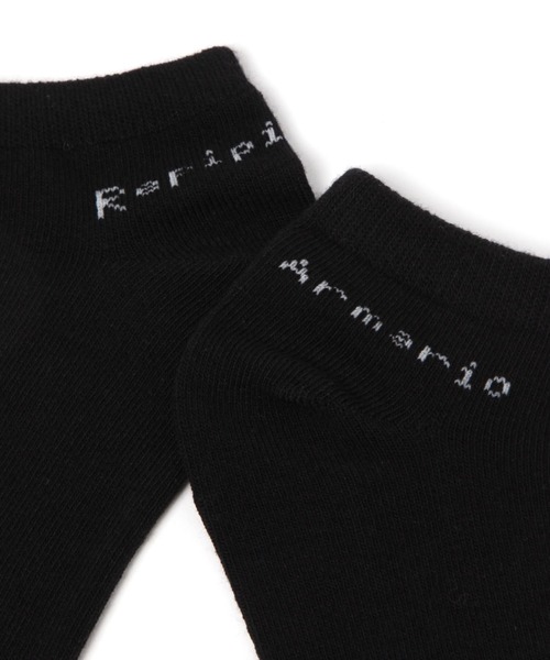 repipi armario(レピピ アルマリオ)の「RAバックロゴショートソックス(ソックス/靴下・キッズ・ラベンダー/ピンク/ブラック/ホワイト・FREE)」の9枚目の写真