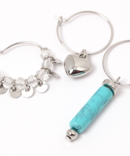 niko and...(ニコアンド)の「3SETマルチチェーンピアス(ピアス(両耳用)・レディース・その他7/その他1/その他2/その他3/その他4/その他5/その他6・0)」の11枚目の写真