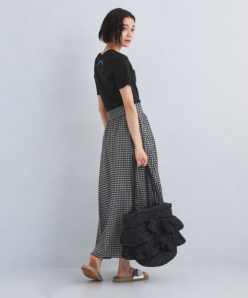 PETIT BATEAU(プチバトー)の「【別注】<PETIT BATEAU>バックプリント ショートスリーブ Tシャツ(Tシャツ/カットソー・レディース・その他1/オフホワイト/ブラック/ダークブラウン・FREE)」の13枚目の写真