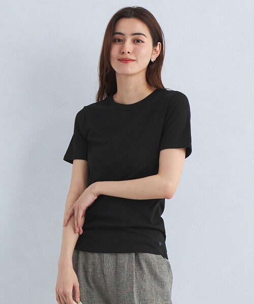 PETIT BATEAU(プチバトー)の「【別注】<PETIT BATEAU>バックプリント ショートスリーブ Tシャツ(Tシャツ/カットソー・レディース・その他1/オフホワイト/ブラック/ダークブラウン・FREE)」の15枚目の写真