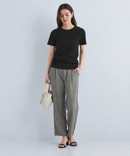 PETIT BATEAU(プチバトー)の「【別注】<PETIT BATEAU>バックプリント ショートスリーブ Tシャツ(Tシャツ/カットソー・レディース・その他1/オフホワイト/ブラック/ダークブラウン・FREE)」の17枚目の写真