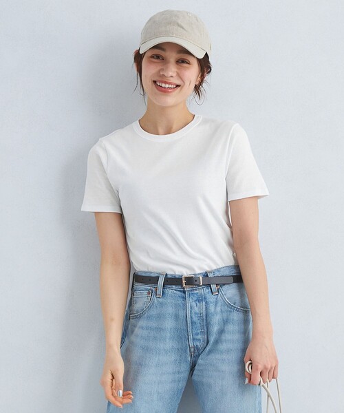 PETIT BATEAU(プチバトー)の「【別注】<PETIT BATEAU>バックプリント ショートスリーブ Tシャツ(Tシャツ/カットソー・レディース・その他1/オフホワイト/ブラック/ダークブラウン・FREE)」の18枚目の写真